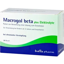 betapharm Macrogol beta plus Elektrolyte Pulver