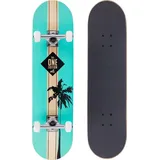 RollerCoaster Skateboards Drop-Through The ONE Edition: Feathers, Palms, Icecream, Surfer (Palms)