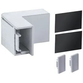 Paulmann Hülle Grau Aluminium