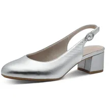 TAMARIS Women Sling für Damen, silber, Größe 37 EU