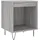 vidaXL Nachtschrank 2 Stk. 40 x 35 x 50 cm Grau