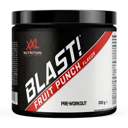 Blast! Pre Workout Pulver - Fruit Punch - 300 Gramm (30 dosierungen) - XXL Nutrition