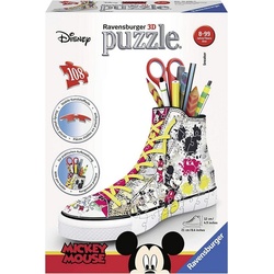 Ravensburger Puzzle Ravensburger 12055-Sneaker Disney Mickey 3D-Puzzle, Puzzleteile