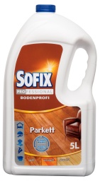 SOFIX Professional Parkett Parkettpflege, Bodenreiniger zur Entfernung von Schmutz von Holzböden, 5 Liter - Kanister