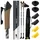 Neo-Sport Walking Stöcke 85 bis 143 cm Schwarz/Grau
