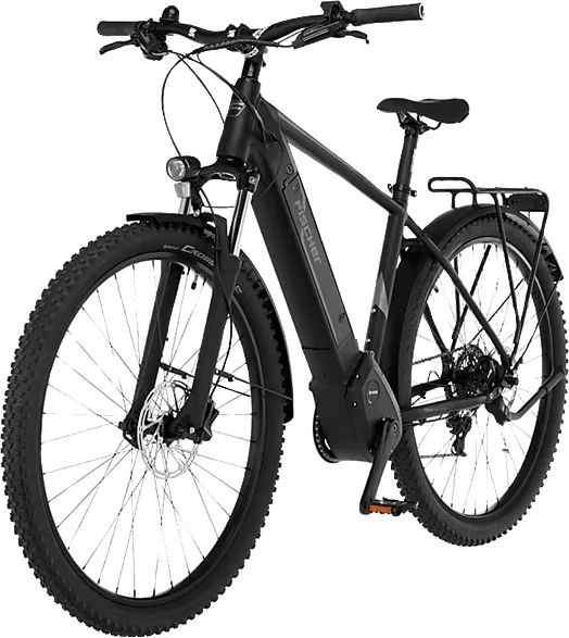 FISCHER TERRA 5.0i All Terrain Bike (ATB) (Laufradgröße: 29 Zoll, Herren-Rad, 504 Wh, Schwarz matt)