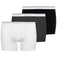 Bugatti Long Pants 3Er Pack Pisa in grau-mittel-melange |