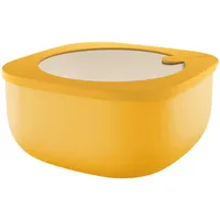 Guzzini Aufbewahrungsbox STORE&MORE BIO 19,5 x 19,5 x 9,3 cm 1-tlg. gelb