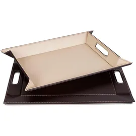 Freeform Wendetablett, 45x35cm, schokobraun/creme