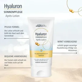 Medipharma Cosmetics Hyaluron Sonnenpflege Après-Lotion 150 ml