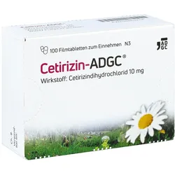 Cetirizin ADGC bei Allergien