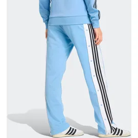 adidas Sporthose ADIDAS ORIGINALS "ADIBREAK", Damen, Gr. M, N-Gr, schwarz (ashblu, schwarz n, gr, normal, gr.), Obermaterial: 100% Polyester, Hosen Sporthose, lockerer Schnitt, mit Seitentaschen, aus weichem Trikotmaterial