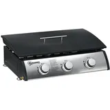 Outsunny Gasgrill Tischgrill schwarz