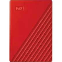 Western Digital My Passport 4 TB USB 3.2  rot WDBPKJ0040BRD-WESN