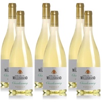 Bonfils Domaine Millegrand Chardonnay, trocken, sortenreines Weinpaket (6x0,75l)