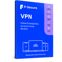 F-Secure VPN, 3 Geräte, 1 Jahr, Download