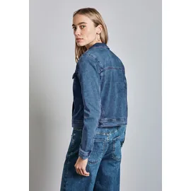 STREET ONE Damen, A212250 Jacke im Jeans-Look, soft medium washed), 38