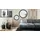 Vladon Wandspiegel Globe 50 x 80 cm Schwarz