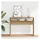vidaXL Artisan-Eiche Konsolentisch 105x30x80 cm braun