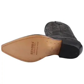 Sendra Boots 3241 Herren Cowboy-Stiefel Schwarz, - Schwarz - 43