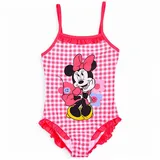 Disney Minnie Mouse Badeanzug kariert Rot 116