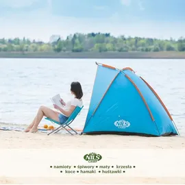 NILS CAMP NC8030 Strandzelt 260x120x120 cm NILS CAMP