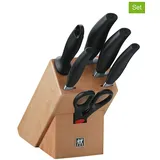 Zwilling Messerblock 7-tlg. Buche beige