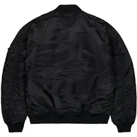 Alpha Industries Bomberjacke "MA-1 CS", Herren, Gr. XXL, schwarz (schwarz, schwarz), Obermaterial: 100% Nylon; Futter: 100% Nylon; Füllung: 100% Polyester, Jacken Bomberjacke