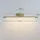 LINDBY LED Wandleuchte Wandlampe Innen Mailine aus Metall, Modern / 69 cm messing für Wohnzimmer, / Esszimmer, Von Lindby