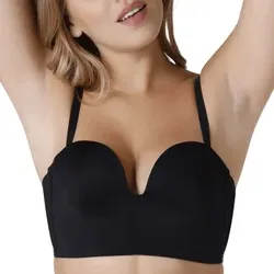 Wonderbra BH Ultimate Backless Bra Schwarz B 70 Damen