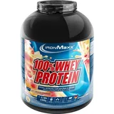 Ironmaxx 100% Whey Protein Weiße Schokolade-Erdbeere Pulver 2350 g