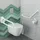 Delabie WC-Bürstengarnitur Weiß