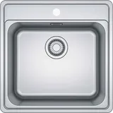 Franke Bell, BCX 210-51 Drehexcenter-Ventil, Slimtop, Edelstahl - Silber