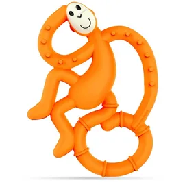 MATCHSTICK MONKEY Beißring Affe mini orange