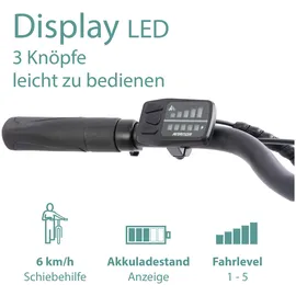 Tretwerk Mystic 28 Zoll RH 53 cm Unisex schwarz