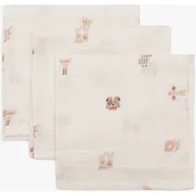 jollein Waschlappen 3er-Pack, Animal Friends