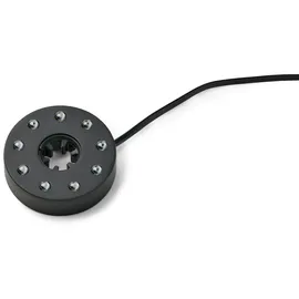PONTEC LED Ring Compact Unterwasserbeleuchtung IP68 1 Stück schwarz