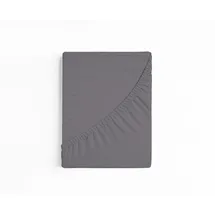 sleepstyle Spannbettlaken Baumwolle-Jersey 140 x 190 - 160 x 200 cm grau 1 St.