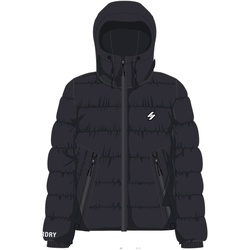 Superdry Damen Hooded Spirit Sports Puffer Jacke, Gr. S