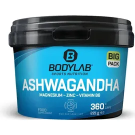 Bodylab24 BIG PACK Ashwagandha Kapseln 360 St.
