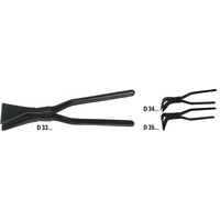 Erdi Falzzange 45° gebogen, D34-60