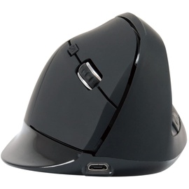 Conceptronic LORCAN03B ERGO Ergonomische Bluetooth-Maus mit 6 Tasten,