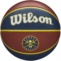 Wilson Mini-Basketball TEAM RETRO, BROOKLYN NETS, Outdoor, Gummi, Größe: MINI