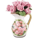 Reutter Porzellan 001.359/5 - Rosenvase mit Rosen, Miniatur