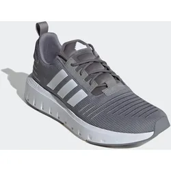 Sneaker ADIDAS SPORTSWEAR "SWIFT RUN", Gr. 42, grau (grau three, cloud weiß, grau), Textil, sportlich, Schuhe