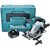 Makita DSS 610 G1J Akku Handkreissäge 18 V 165 mm + 1x Akku 6,0 Ah + Makpac - ohne Ladegerät