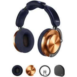 OnTrac Over Ear Bluetooth Kopfhörer kabellos 55 h Laufzeit (Kupfer) (Versandkostenfrei)