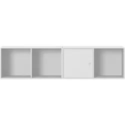 Montana - Line Regal mit Aufhängung, new white