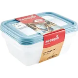 KEEEPER Gefrierdosen-Set Mia Magic Ice, 3x 1,25 Liter