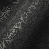 Architects Paper Vliestapete mit Glasperlen Luxury Wallpaper Tapete mit Ornamenten barock 10,05 m x 0,52 m metallic schwarz Made in Germany 305455 30545-5